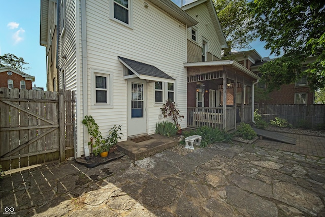 426 N Franklin St, Greensburg, IN 47240 - rear view of property featuring a patio