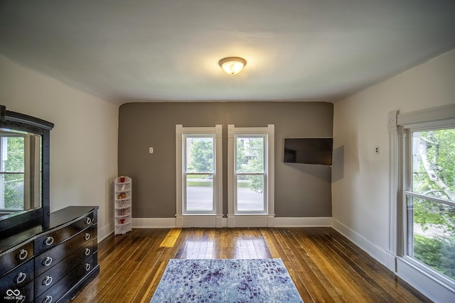 426 N Franklin St, Greensburg, IN 47240 - doorway featuring baseboards and wood-type flooring