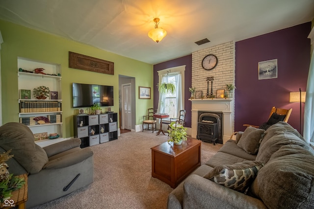 426 N Franklin St, Greensburg, IN 47240 - living room with carpet flooring