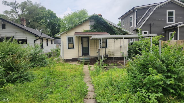 2157 Sugar Grove Ave, Indianapolis, IN 46202 - back of property