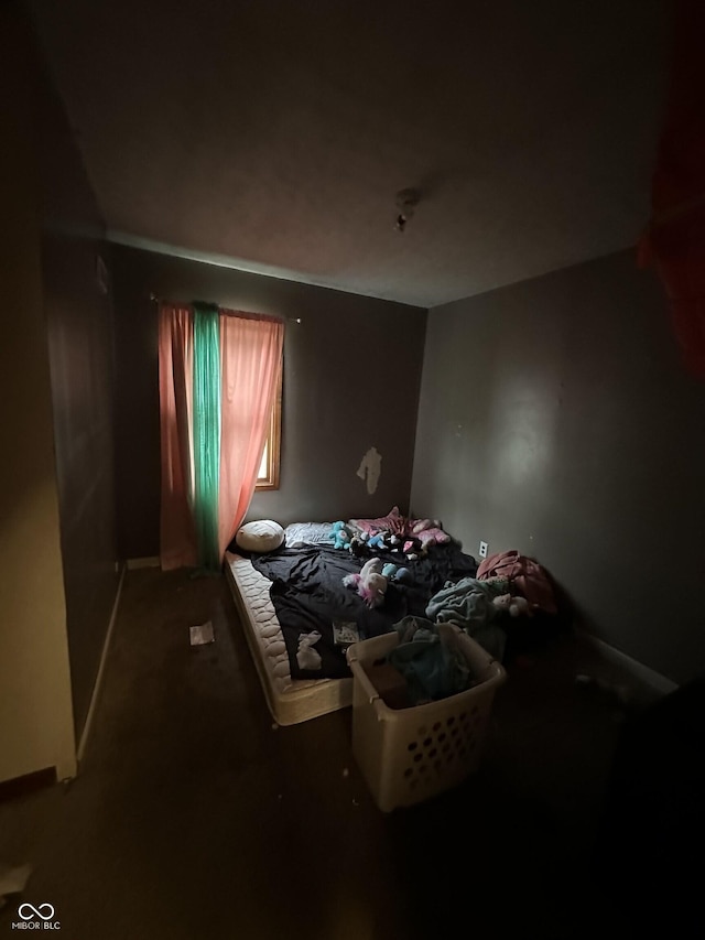 3440 Brewer Dr, Indianapolis, IN 46222 - bedroom featuring carpet and baseboards