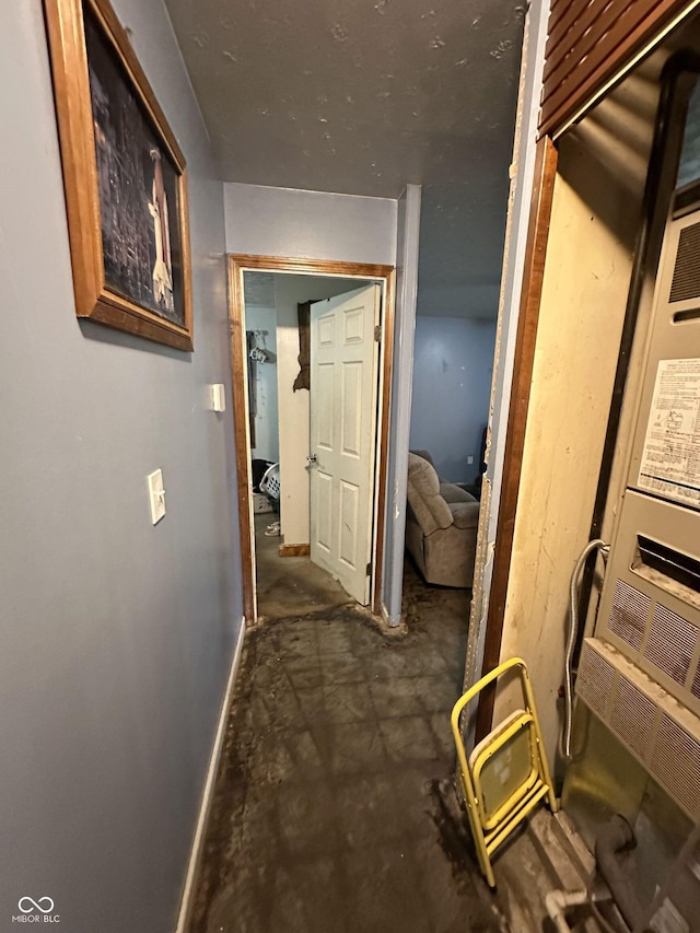 3440 Brewer Dr, Indianapolis, IN 46222 - hall with baseboards
