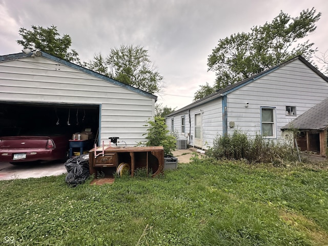 3440 Brewer Dr, Indianapolis, IN 46222 - view of garage