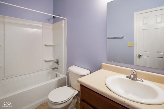 7715 Bolero Dr, Camby, IN 46113 - bathroom with shower / washtub combination and vanity