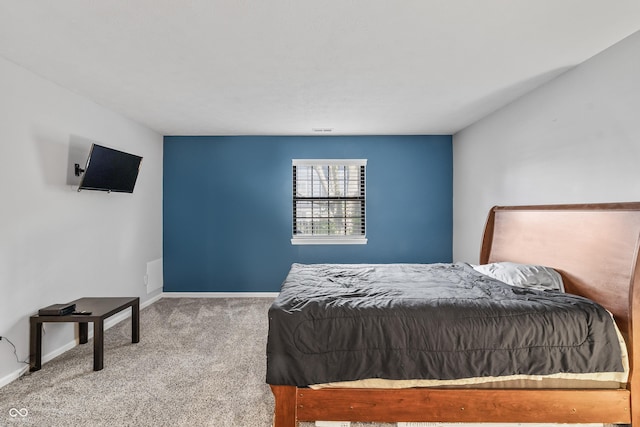 7616 Derrek Pl, Indianapolis, IN 46219 - carpeted bedroom with baseboards