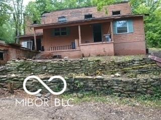 8803 S Sleepy Hollow Rd, Waldron, IN 46182 - view of front of home