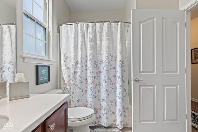 13327 Hockley Dr, Fishers, IN 46037 - bathroom with vanity and toilet