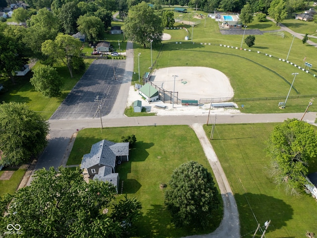 900 N College St N, Veedersburg, IN 47987 - aerial view of property and surrounding area