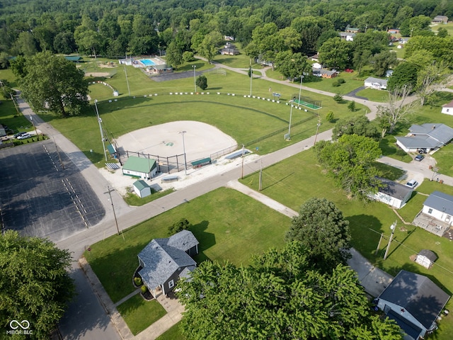 900 N College St N, Veedersburg, IN 47987 - aerial view of property's location
