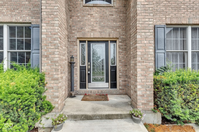 705 Ridge Gate Dr, Brownsburg, IN 46112 - entrance to property featuring brick siding
