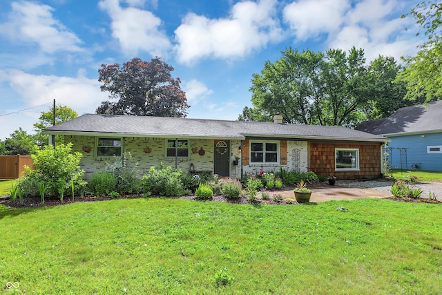12606 Markay Dr, Fishers, IN 46038 - view of front facade with a chimney
