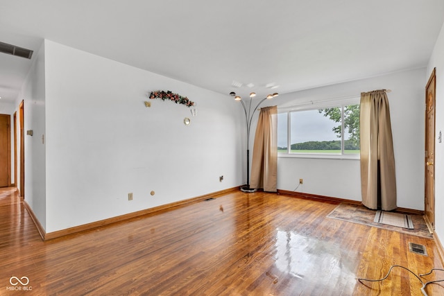 10965 W Base Line Rd, Jamestown, IN 46147 - unfurnished room with wood finished floors and baseboards
