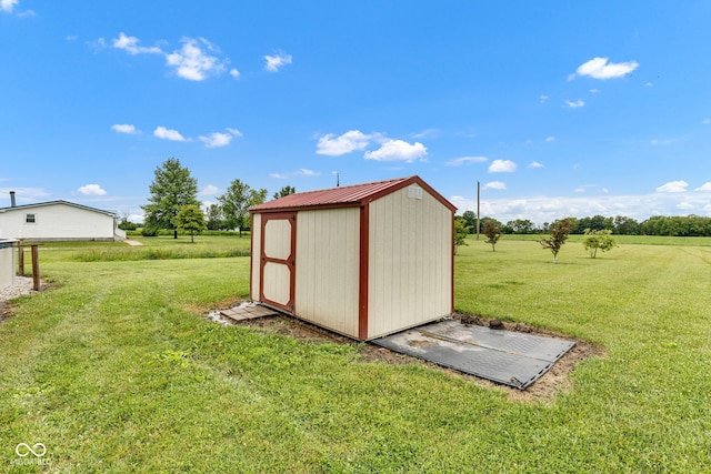 10965 W Base Line Rd, Jamestown, IN 46147 - view of shed with a view of rural / pastoral area