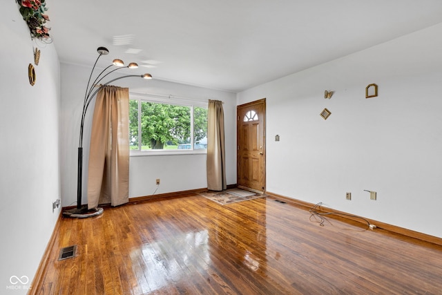 10965 W Base Line Rd, Jamestown, IN 46147 - unfurnished room featuring hardwood / wood-style flooring and baseboards