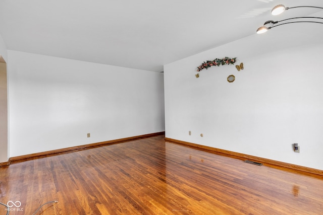 10965 W Base Line Rd, Jamestown, IN 46147 - spare room with wood finished floors and baseboards