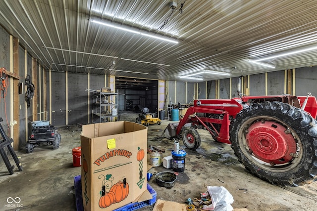 10965 W Base Line Rd, Jamestown, IN 46147 - view of garage