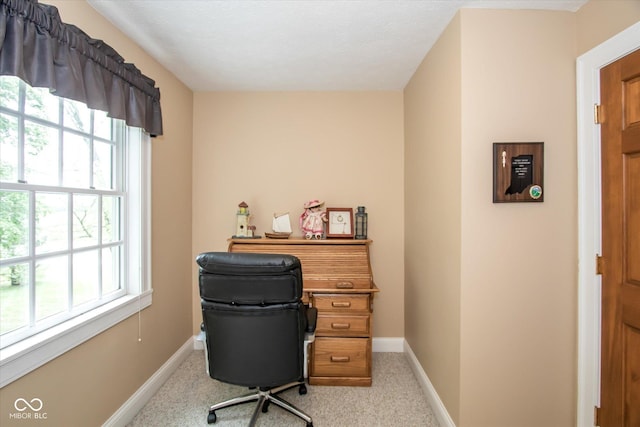 5538 N 700 W, Mccordsville, IN 46055 - office area with plenty of natural light and carpet