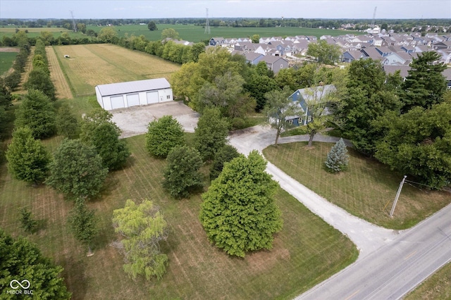 5538 N 700 W, Mccordsville, IN 46055 - aerial view of sparsely populated area with nearby suburban area