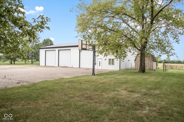 5538 N 700 W, Mccordsville, IN 46055 - view of detached garage