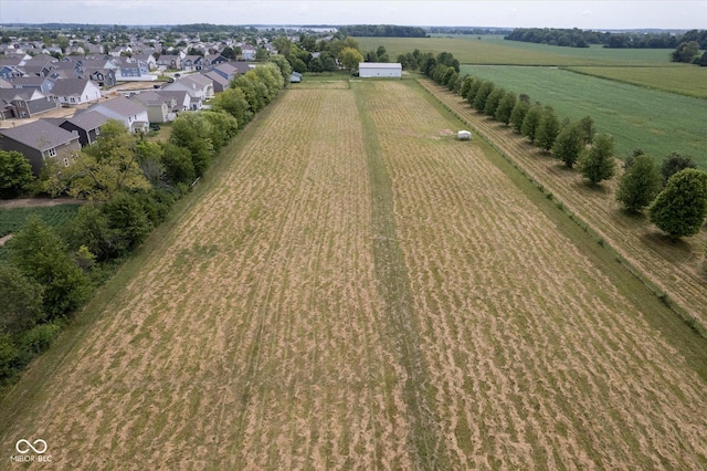 5538 N 700 W, Mccordsville, IN 46055 - view of rural area featuring rows of crops and nearby suburban area