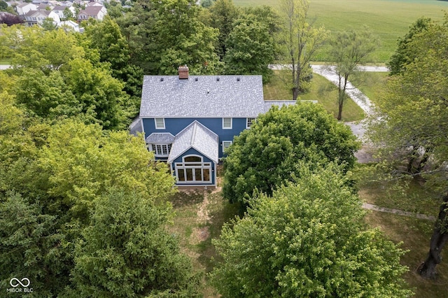 5538 N 700 W, Mccordsville, IN 46055 - view from above of property