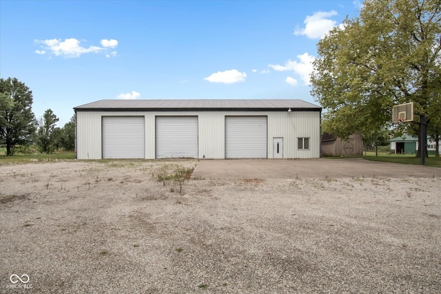 5538 N 700 W, Mccordsville, IN 46055 - view of detached garage