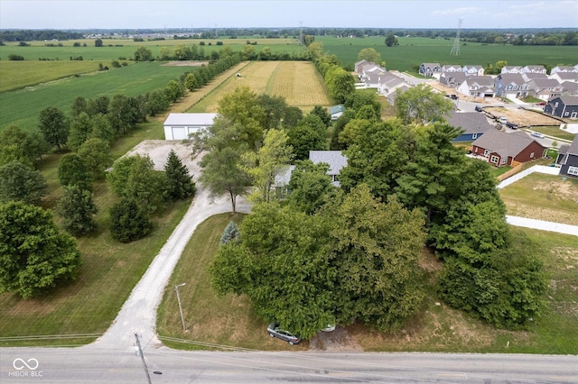 5538 N 700 W, Mccordsville, IN 46055 - overview of rural landscape featuring nearby suburban area