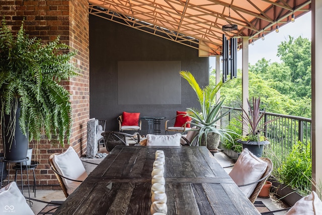 3959 Central Ave, Indianapolis, IN 46205 - view of patio / terrace featuring outdoor dining space