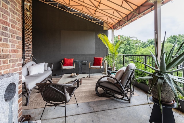 3959 Central Ave, Indianapolis, IN 46205 - patio / terrace with an outdoor living space