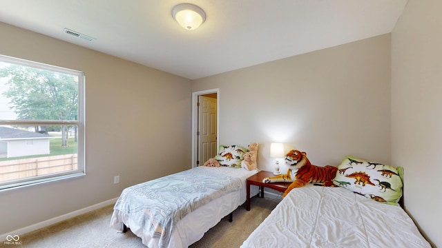 16551 Branham Dr, Fishers, IN 46040 - carpeted bedroom with baseboards