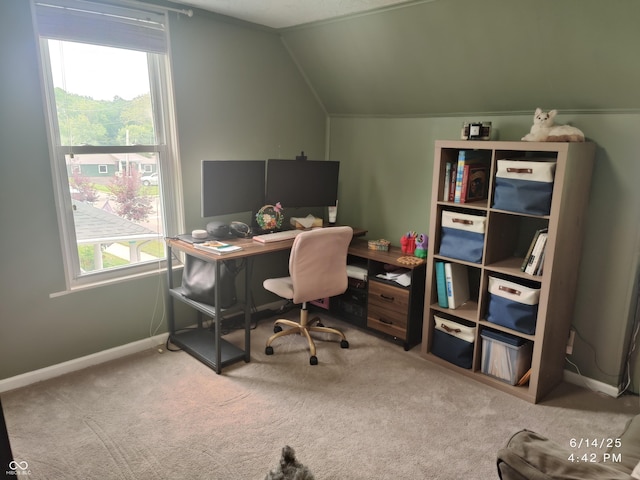 121 N Main St, Pendleton, IN 46064 - office space featuring lofted ceiling and carpet flooring