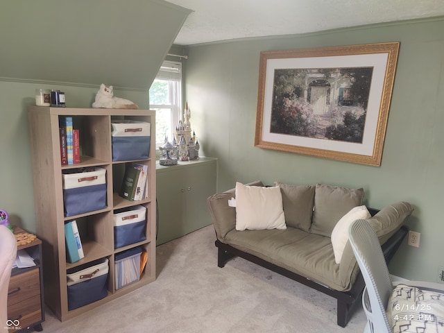 121 N Main St, Pendleton, IN 46064 - living area with carpet floors