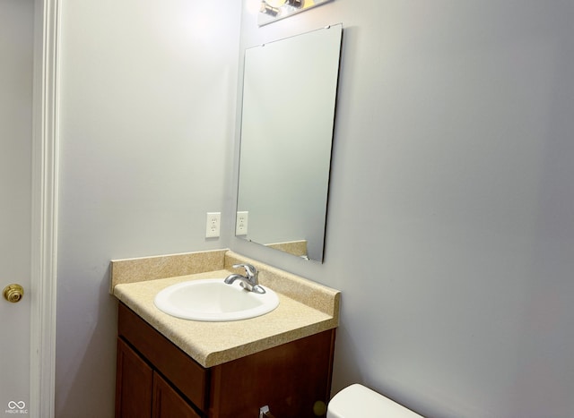 3314 Montgomery Dr, Indianapolis, IN 46227 - bathroom with vanity and toilet