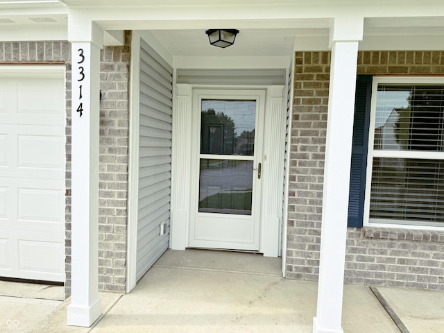 3314 Montgomery Dr, Indianapolis, IN 46227 - property entrance with brick siding and covered porch