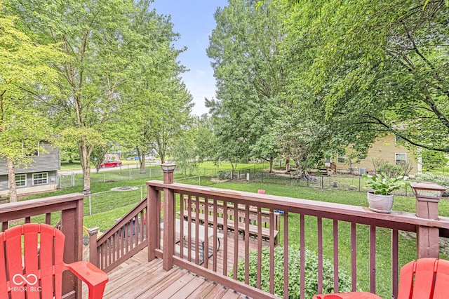 7616 Concord Ln, Fishers, IN 46038 - view of deck