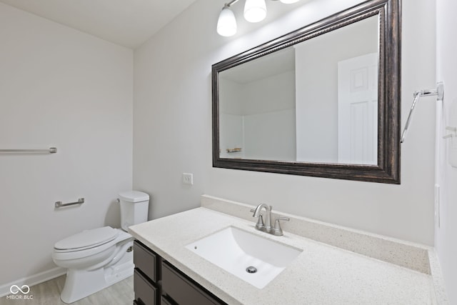 2078 Seneca Ln, Plainfield, IN 46168 - bathroom featuring vanity and toilet