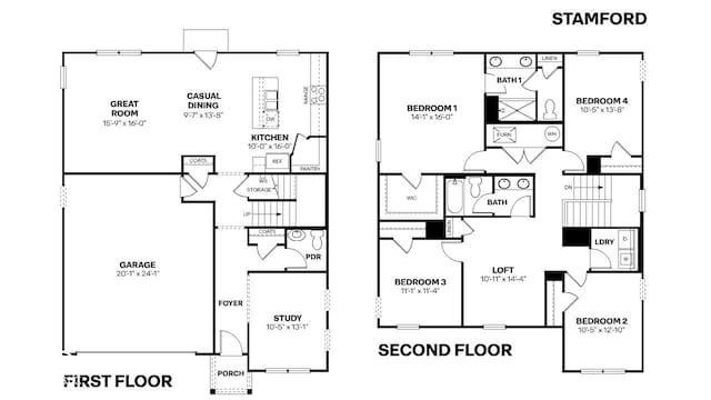 9334 Hemingway Dr, Indianapolis, IN 46239 - view of property floor plan