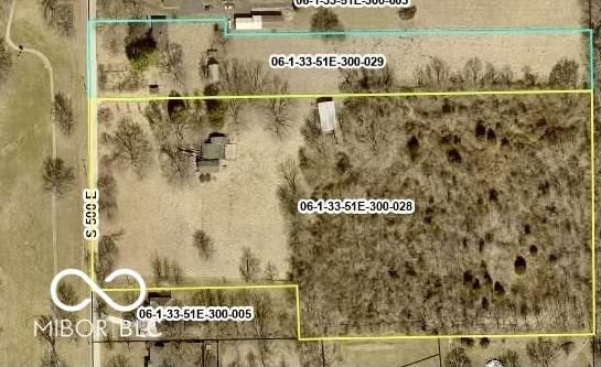 4633 S County Road 500 E, Plainfield, IN 46168 - map of property location