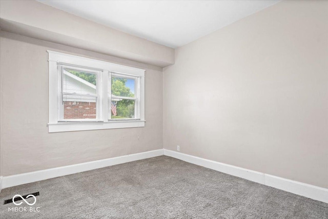 57 E S St, Mooresville, IN 46158 - spare room with carpet and baseboards
