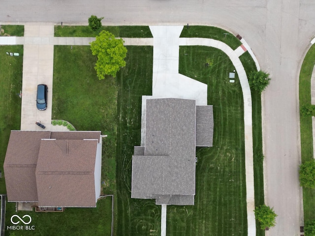 3541 N Hackberry St N, Bloomington, IN 47404 - bird's eye view