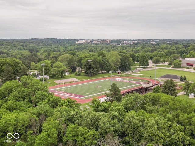 3541 N Hackberry St N, Bloomington, IN 47404 - bird's eye view