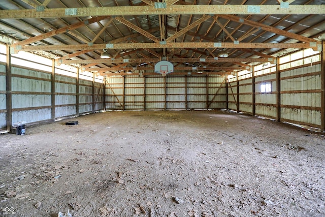12471 N 100 E, Alexandria, IN 46001 - view of garage