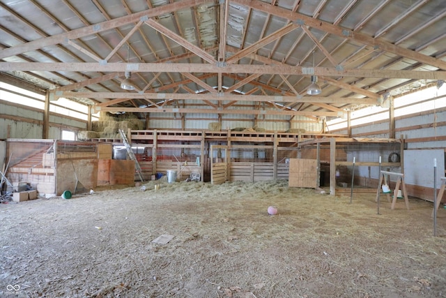 12471 N 100 E, Alexandria, IN 46001 - miscellaneous room with vaulted ceiling