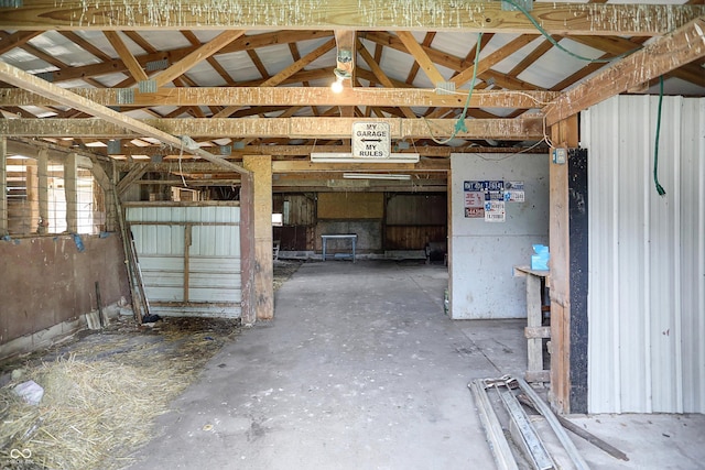 12471 N 100 E, Alexandria, IN 46001 - view of garage