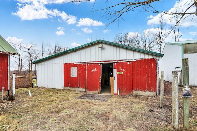 12471 N 100 E, Alexandria, IN 46001 - view of pole building