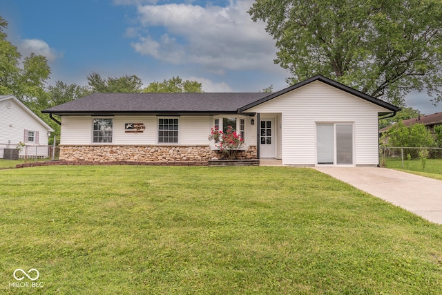 3212 S Fairington Dr, Bloomington, IN 47403 - single story home featuring stone siding and roof with shingles