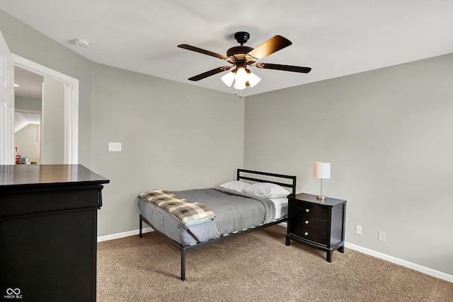 13191 Roma, Carmel, IN 46074 - carpeted bedroom featuring baseboards and a ceiling fan