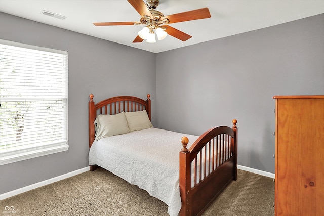 13191 Roma, Carmel, IN 46074 - bedroom featuring carpet flooring and ceiling fan