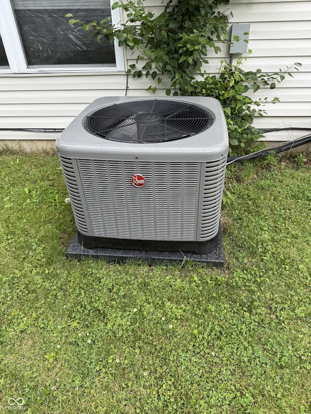 982 Ramsgate Rd, Greenwood, IN 46143 - exterior view of a central air condition unit