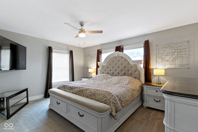 3045 Ruckle St, Indianapolis, IN 46205 - bedroom featuring carpet flooring and a ceiling fan